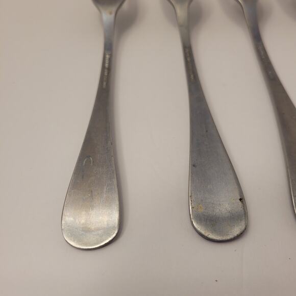 Northland Stainless Flatware Set Of 6 Forks 3-Prong Satin Korea Pre-Owned - Picture 3 of 14